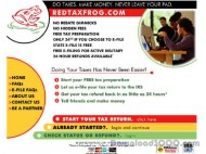 REDTAXFROG.COM Tax Preparation Software screenshot